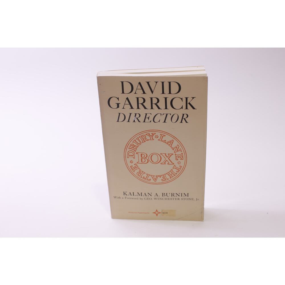 David Garrick, Director, Kalman Burnim, 1973, Acting, Theatre, ~ 251228-WH 649